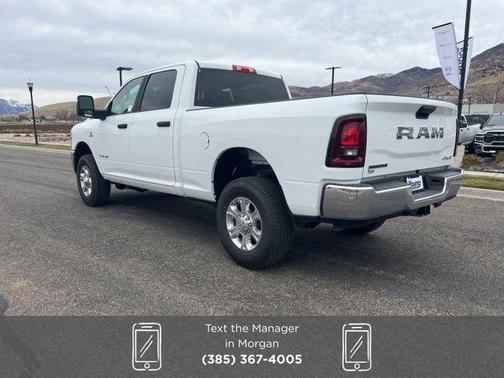 Bright White Clearcoat 2026 RAM 2500 Big Horn
