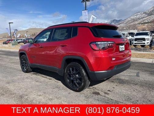 Red 2026 Jeep Compass Latitude
