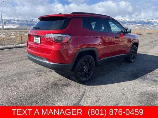 Red 2026 Jeep Compass Latitude