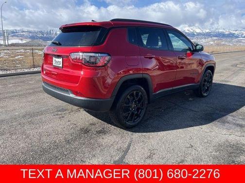 Red 2026 Jeep Compass Latitude