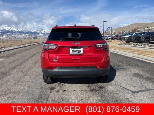 Red 2026 Jeep Compass Latitude