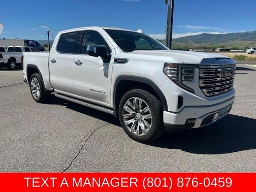 White Frost Tri-Coat 2024 GMC Sierra 1500 Denali