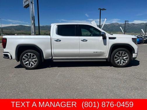 White Frost Tri-Coat 2024 GMC Sierra 1500 Denali