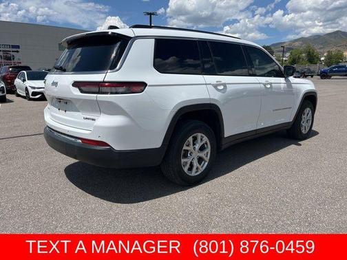 Bright White Clearcoat 2024 Jeep Grand Cherokee L Limited