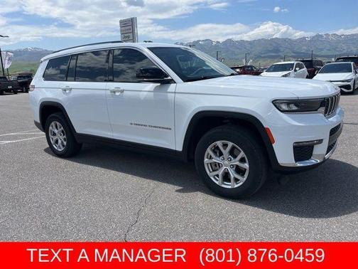 Bright White Clearcoat 2024 Jeep Grand Cherokee L Limited