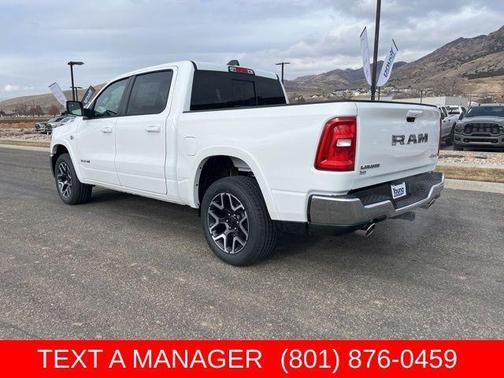 Bright White Clearcoat 2026 RAM 1500 Laramie