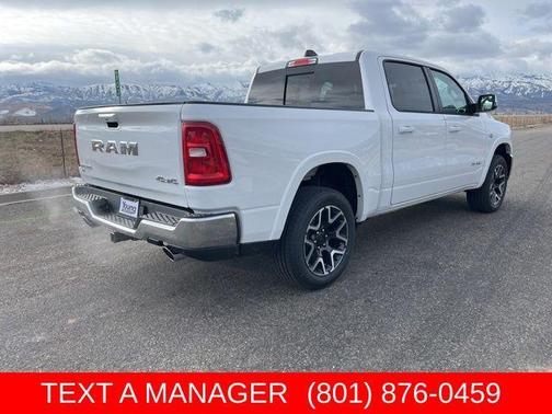 Bright White Clearcoat 2026 RAM 1500 Laramie