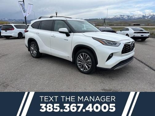 2021 Toyota Highlander Hybrid Platinum