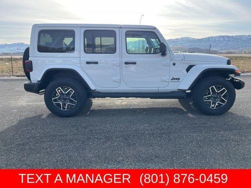 Bright White Clearcoat 2026 Jeep Wrangler Sahara