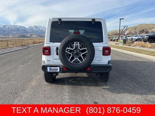Bright White Clearcoat 2026 Jeep Wrangler Sahara