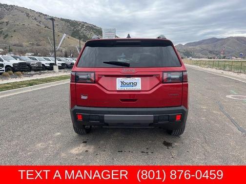Red 2026 Jeep Cherokee LAREDO/LIMITED