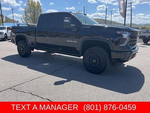 Black 2025 Chevrolet Silverado 2500 ZR2