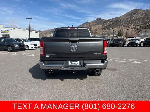 Granite Crystal Clearcoat Metallic 2022 RAM 1500 Big Horn