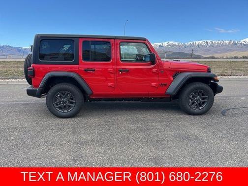 Firecracker Red Clearcoat 2026 Jeep Wrangler Sport