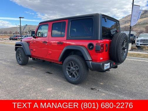 Firecracker Red Clearcoat 2026 Jeep Wrangler Sport