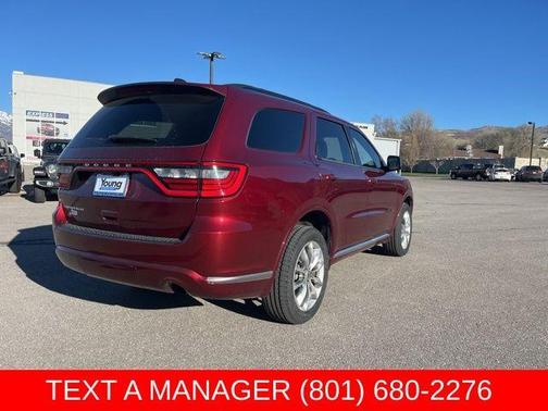 Octane Red Pearlcoat 2022 Dodge Durango SXT