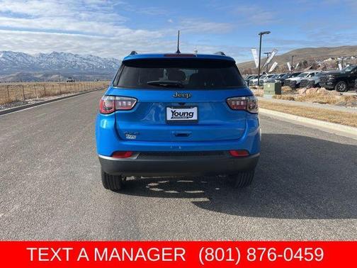 Hydro Blue Pearlcoat 2026 Jeep Compass Latitude