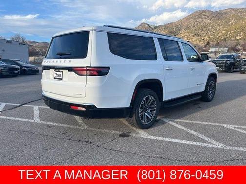 Bright White Clearcoat 2024 Jeep Wagoneer L Series II
