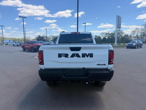 White 2025 RAM 3500 Tradesman Crew Cab 4x4 6'4' Box