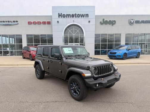 Gray 2026 Jeep Wrangler 4-Door 85th Anniversary Edition
