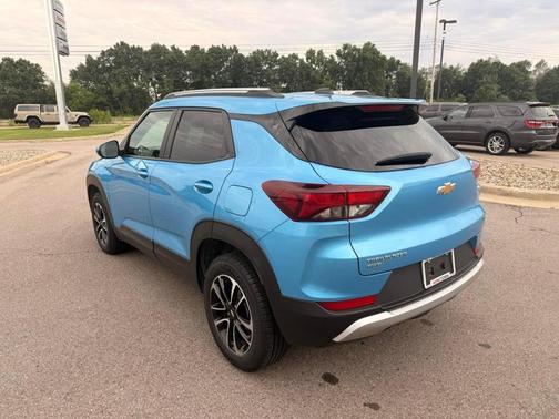 Blue 2025 Chevrolet Trailblazer LT