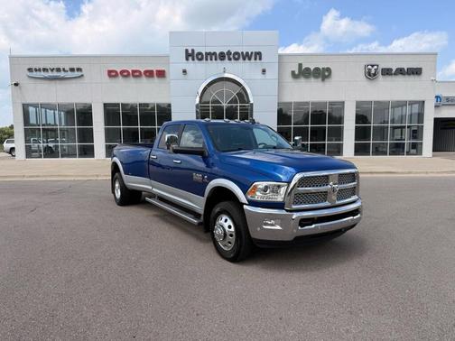 Blue 2018 RAM 3500 Laramie Crew Cab LWB 4WD DRW