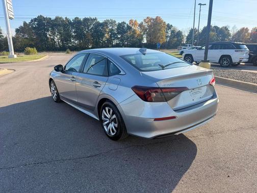 Silver 2025 Honda Civic LX