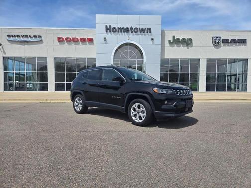 Black 2025 Jeep Compass Latitude