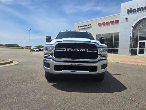 White 2023 RAM 2500 Tradesman Crew Cab 4x4 6'4' Box