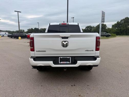 White 2019 RAM 1500 Laramie