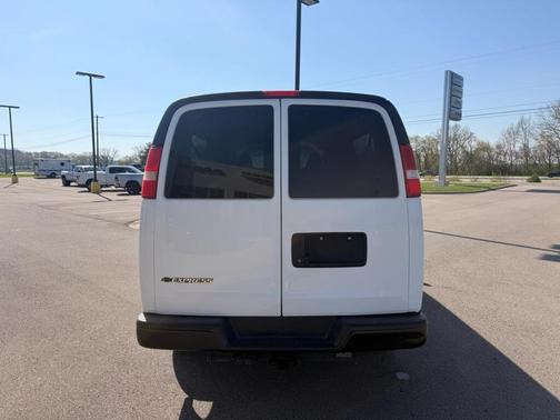 White 2019 Chevrolet Express 3500 LS