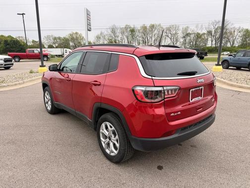 Red 2025 Jeep Compass Latitude