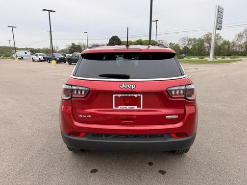 Red 2025 Jeep Compass Latitude