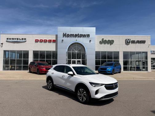 White 2023 Buick Envision Essence FWD