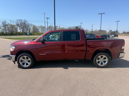 Red 2022 RAM 1500 Big Horn/Lone Star
