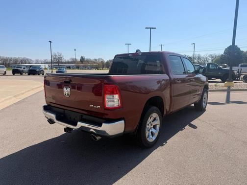 Red 2022 RAM 1500 Big Horn/Lone Star