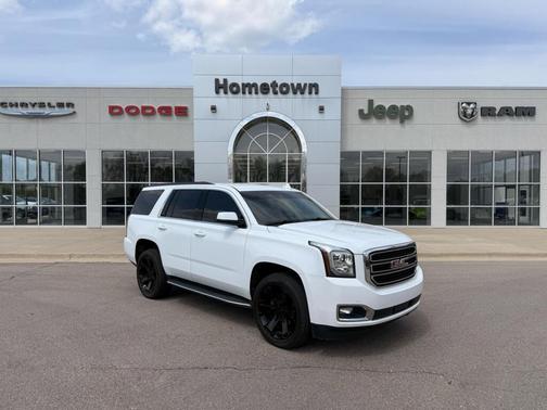 White 2019 GMC Yukon SLT Standard Edition