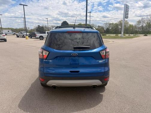 Blue 2017 Ford Escape Titanium