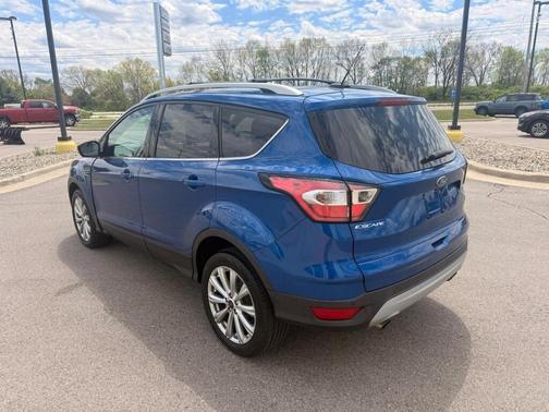 Blue 2017 Ford Escape Titanium