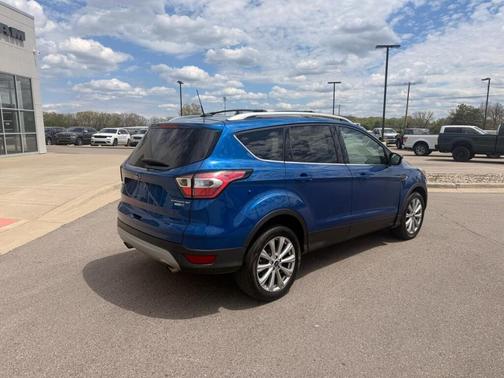 Blue 2017 Ford Escape Titanium