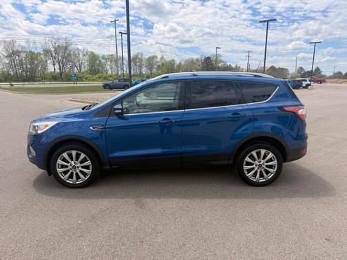 Blue 2017 Ford Escape Titanium