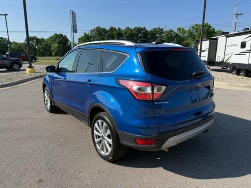 Blue 2017 Ford Escape Titanium