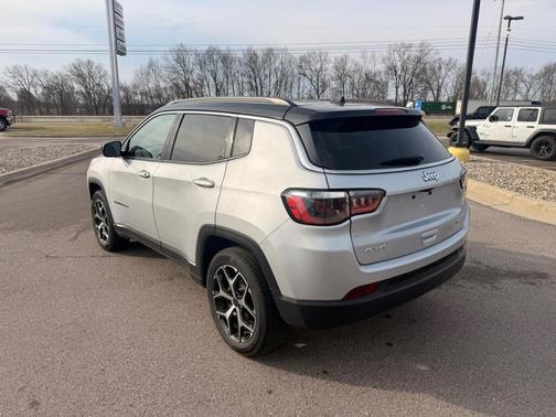 Silver 2025 Jeep Compass Limited