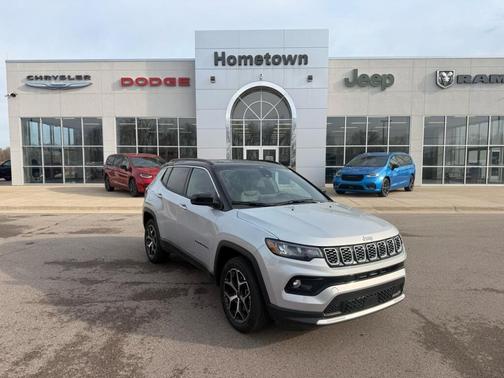 Silver 2025 Jeep Compass Limited