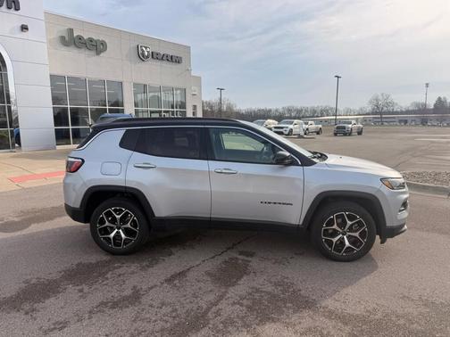 Silver 2025 Jeep Compass Limited
