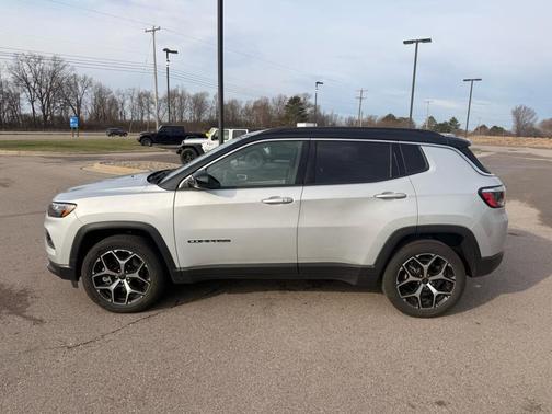 Silver 2025 Jeep Compass Limited