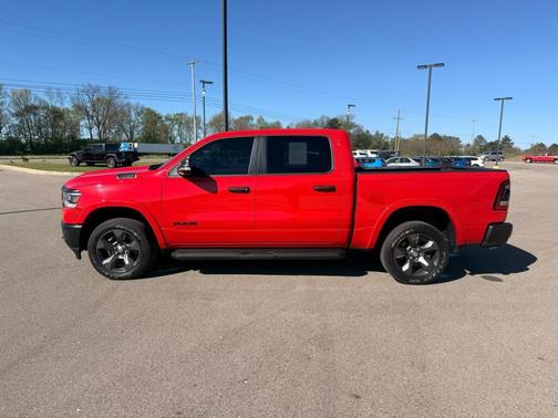 Red 2021 RAM 1500 Big Horn/Lone Star