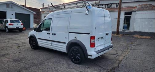Frozen White 2012 Ford Transit Connect XLT