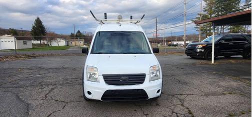 Frozen White 2012 Ford Transit Connect XLT