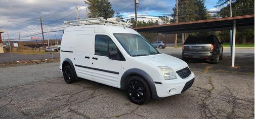 Frozen White 2012 Ford Transit Connect XLT